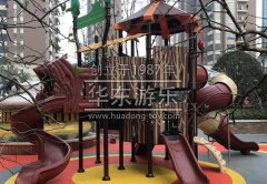 leyu乐鱼游乐户外滑梯组合案例