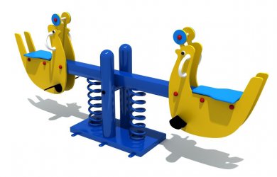  leyu.乐鱼游乐双人海豚儿童弹