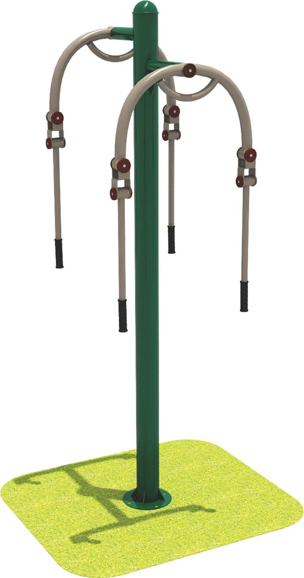 乐鱼健身器材 双人上肢引