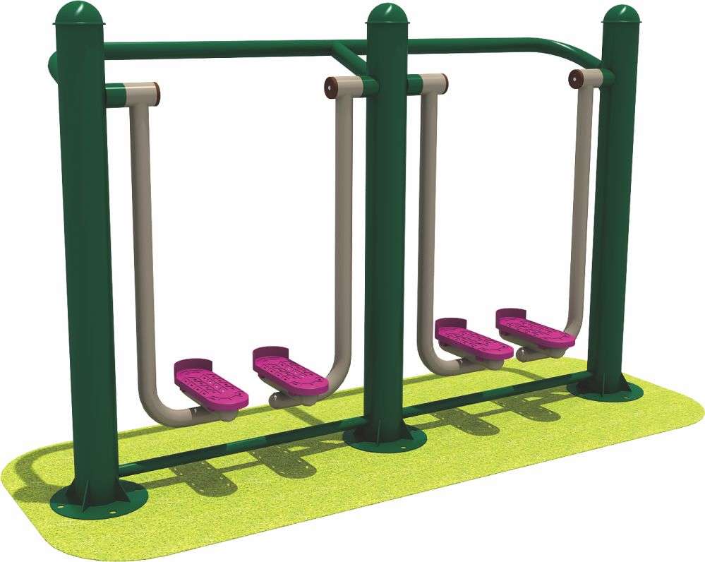 乐鱼健身器材 双人漫步机